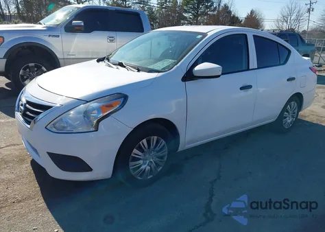 2019 Nissan Versa 1.6 S+ z USA, uszkodzony, nr VIN 3N1CN7AP6KL820711